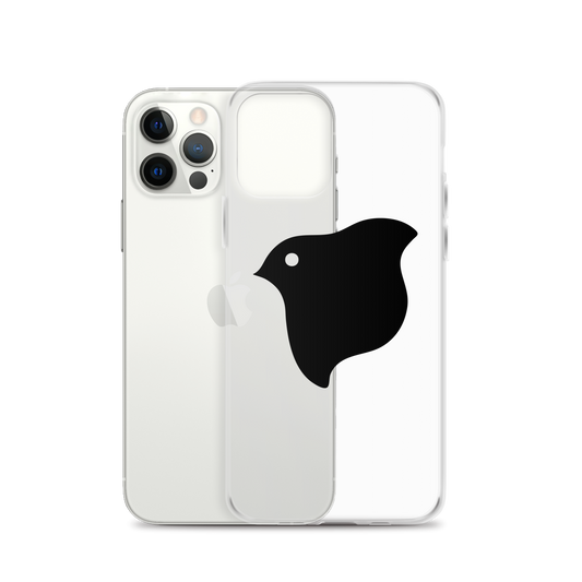 [Chidori] Coque iPhone logo noir (clair)