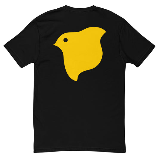 [Chidori] T-shirt logo jaune (homme)