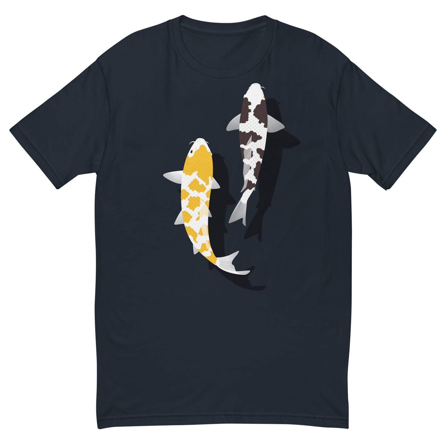 [Koi] T-shirt écaille blanc/tapisserie allemande (homme)