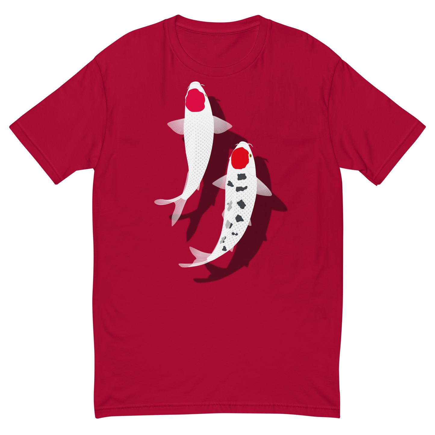 [Koi] T-shirt tancho rouge et blanc (homme)