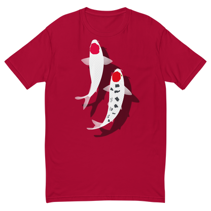 [Koi] T-shirt tancho rouge et blanc (homme)