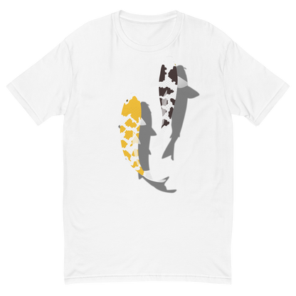 [Koi] T-shirt écaille blanc/tapisserie allemande (homme)