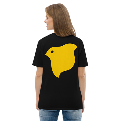 [Chidori] T-shirt logo jaune (unisexe)