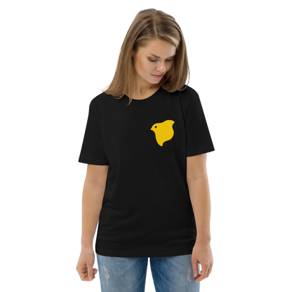 [Chidori] T-shirt logo jaune (unisexe)