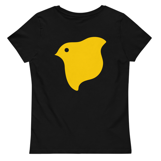 [Chidori] T-shirt logo jaune (dames)